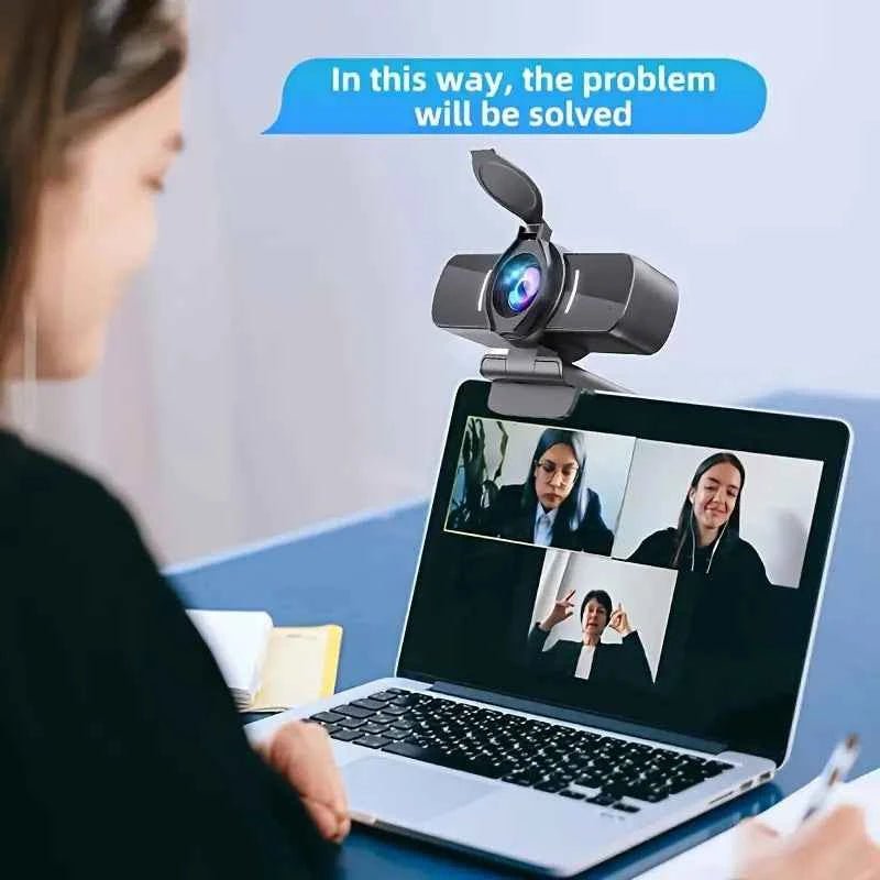 1080P HD Webcam with Microphone - Clear Video & Crystal Clear Audio Electronics > Computer Accessories - Novara