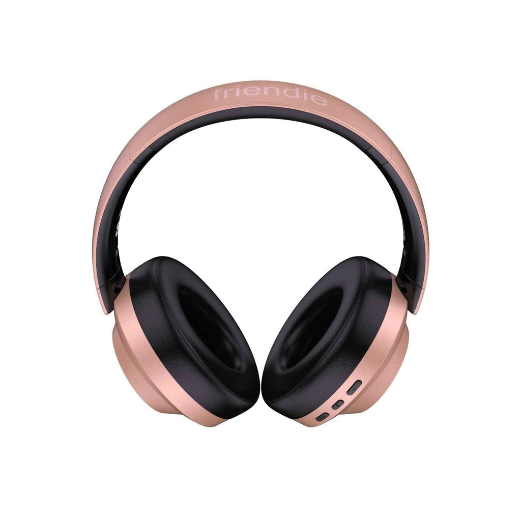 AIR PRO 5 ANC Rose Gold (Active Noise Cancelling Over Ear Wireless Headphones) Over Ear Headphones - Novara