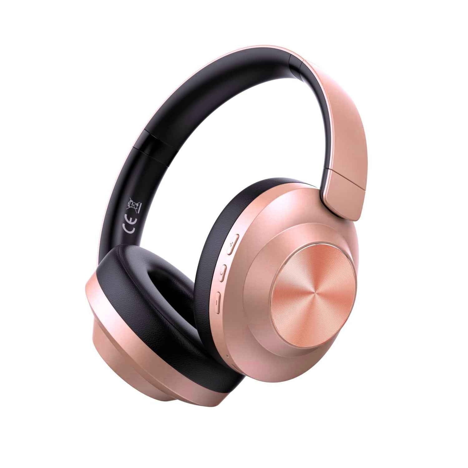 AIR PRO 5 ANC Rose Gold (Active Noise Cancelling Over Ear Wireless Headphones) Over Ear Headphones - Novara