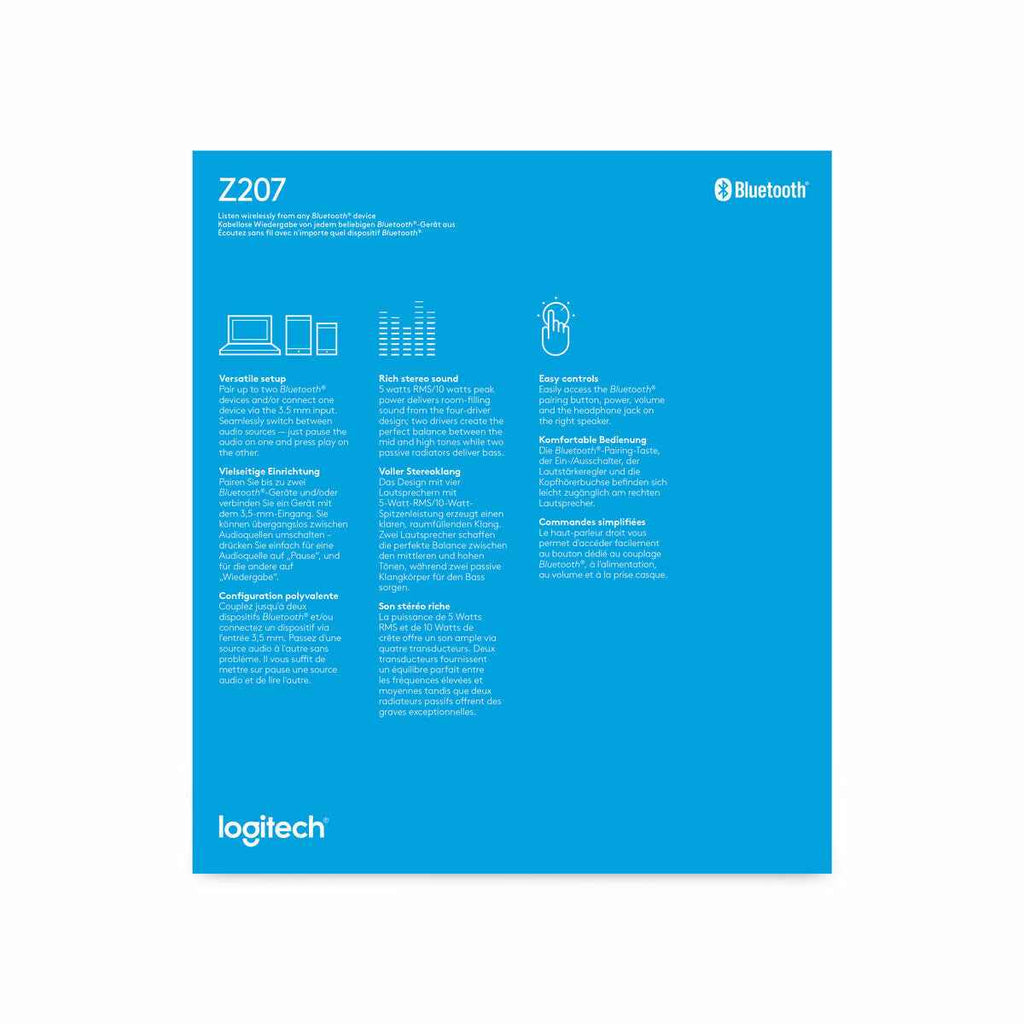 Bluetooth Speakers Logitech 980 - 001292 5 W White Computers | Electronics > Electronics | Sound > Bluetooth Speakers - Novara