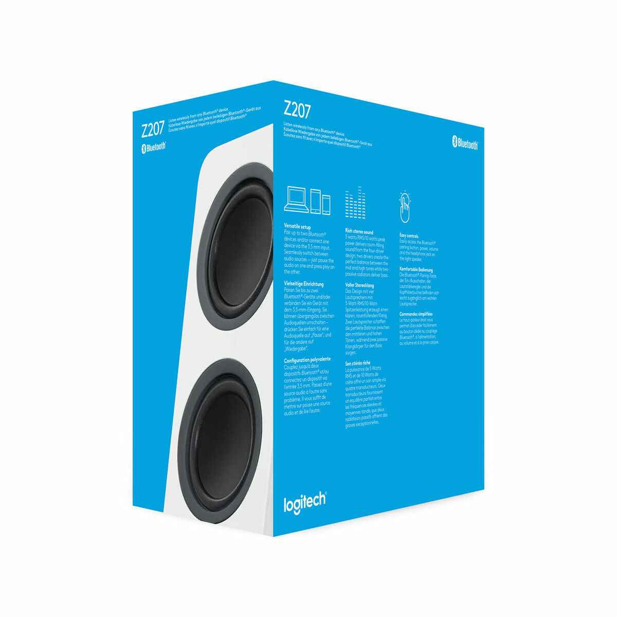 Bluetooth Speakers Logitech 980 - 001292 5 W White Computers | Electronics > Electronics | Sound > Bluetooth Speakers - Novara