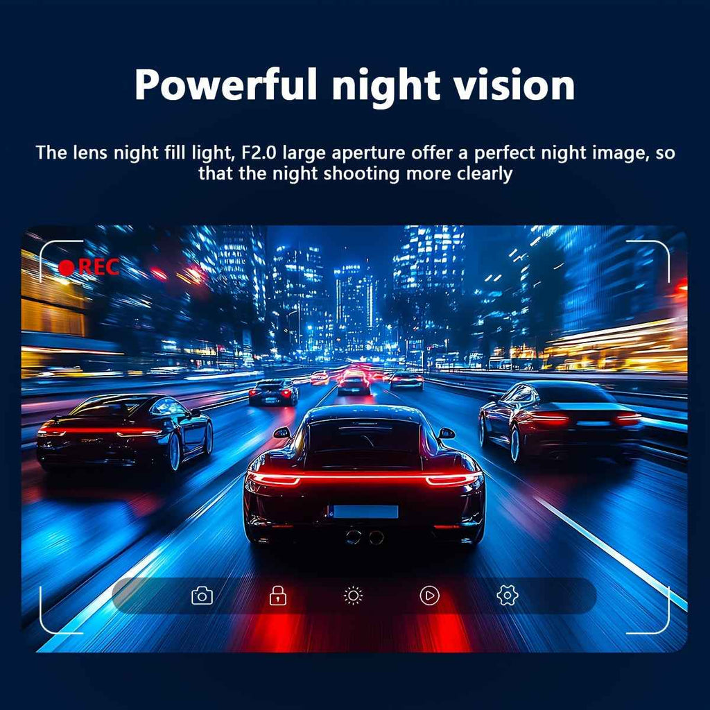 Dash Cam with 1080P Night Vision & G - Sensor Electronics > Business & Home Security > Security Cameras & Accessories - Novara