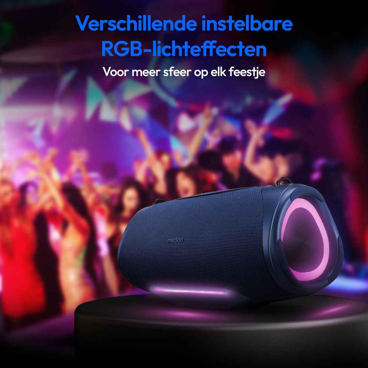 Portable Bluetooth Speakers Medion 50077078 Blue 4 W 50 W Computers | Electronics > Electronics | Sound > Bluetooth Speakers - Novara