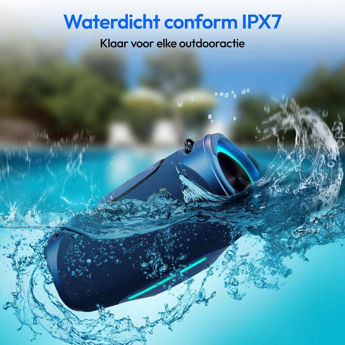 Portable Bluetooth Speakers Medion 50077078 Blue 4 W 50 W Computers | Electronics > Electronics | Sound > Bluetooth Speakers - Novara