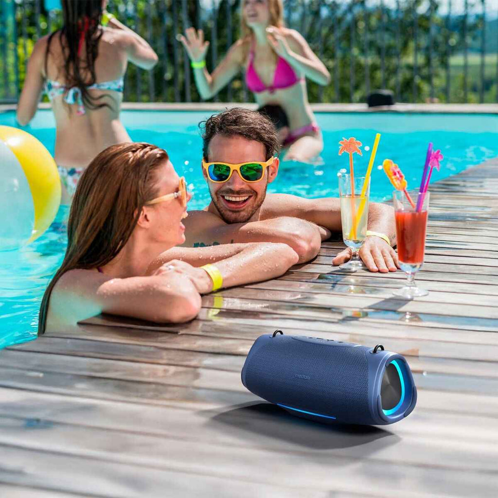 Portable Bluetooth Speakers Medion 50077078 Blue 4 W 50 W Computers | Electronics > Electronics | Sound > Bluetooth Speakers - Novara
