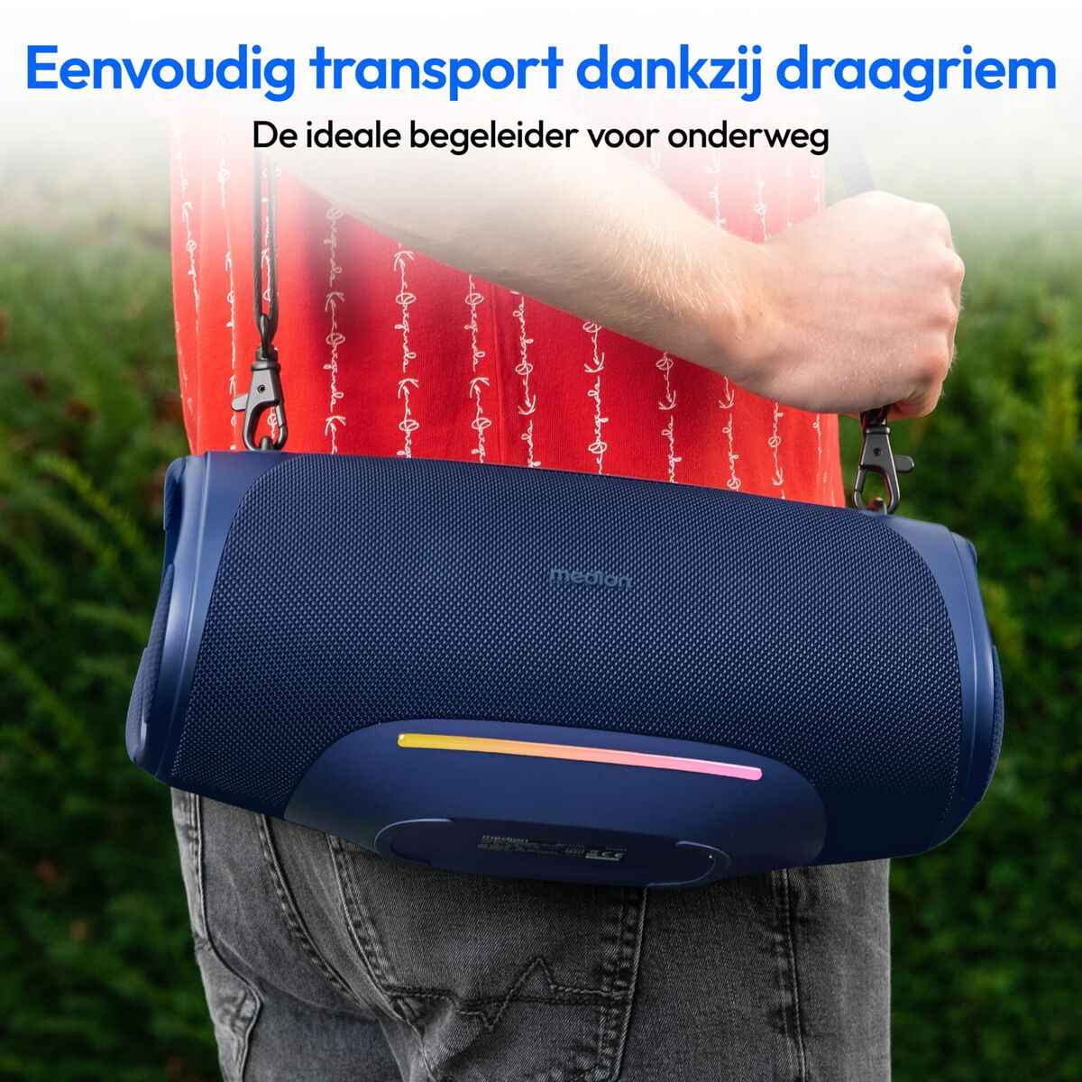 Portable Bluetooth Speakers Medion 50077078 Blue 4 W 50 W Computers | Electronics > Electronics | Sound > Bluetooth Speakers - Novara