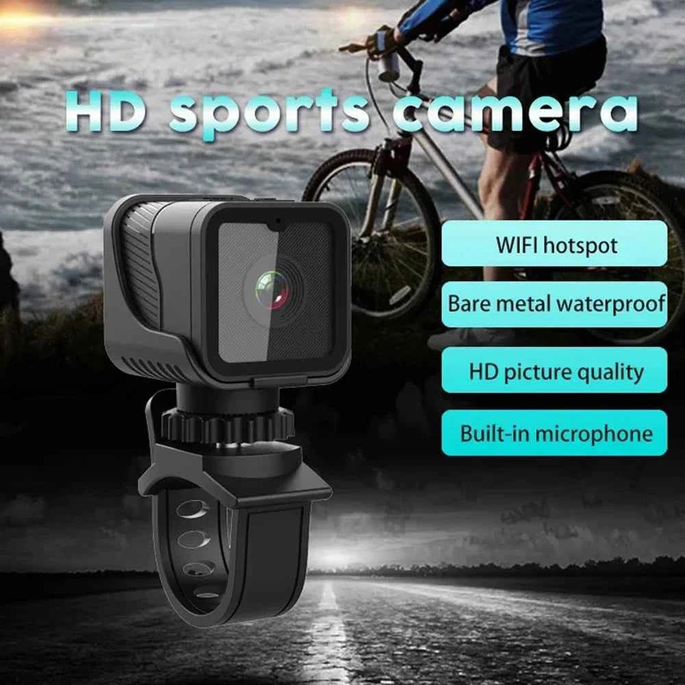 Portable WiFi Waterproof Sports Mini Camera (1080P HD) Audio & Video > Photography > Camera Accessories - Novara