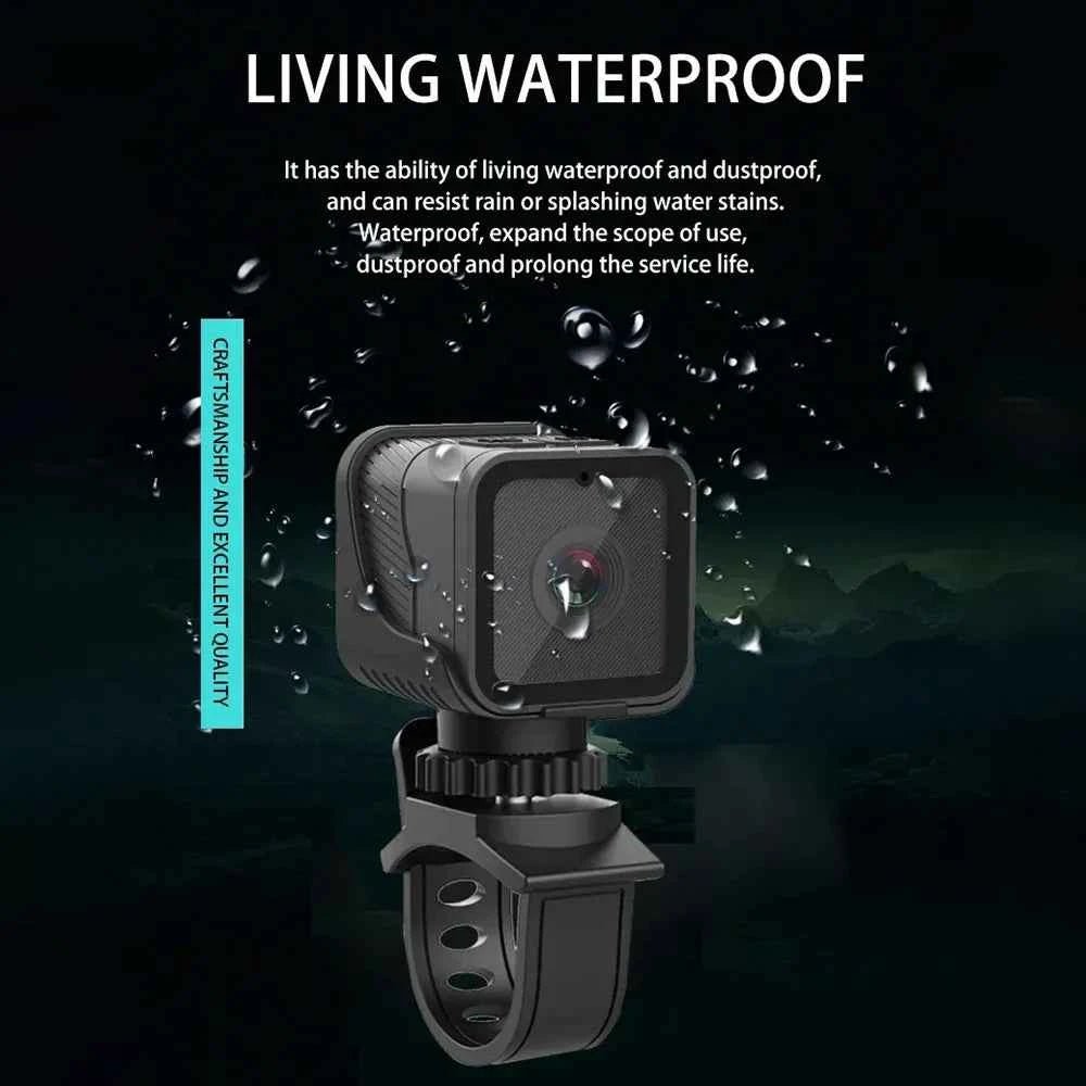 Portable WiFi Waterproof Sports Mini Camera (1080P HD) Audio & Video > Photography > Camera Accessories - Novara
