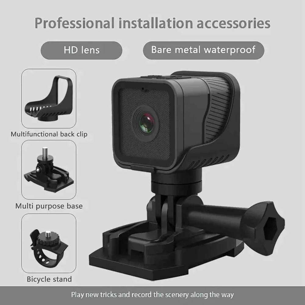 Portable WiFi Waterproof Sports Mini Camera (1080P HD) Audio & Video > Photography > Camera Accessories - Novara