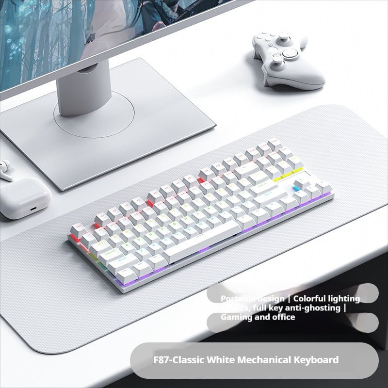 Wired Mechanical Keyboard E - sports Games RGB Keyboard - Novara