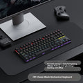 Wired Mechanical Keyboard E - sports Games RGB Keyboard - Novara
