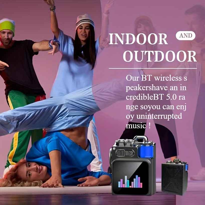 Wireless Mini BT Speaker with Touch Screen Audio & Video > Speakers > Bluetooth Speakers - Novara